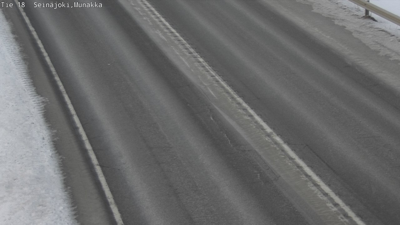 Weather Camera Image Road 18 Seinäjoki, Munakka, Seinäjoki, Etelä-Pohjanmaa