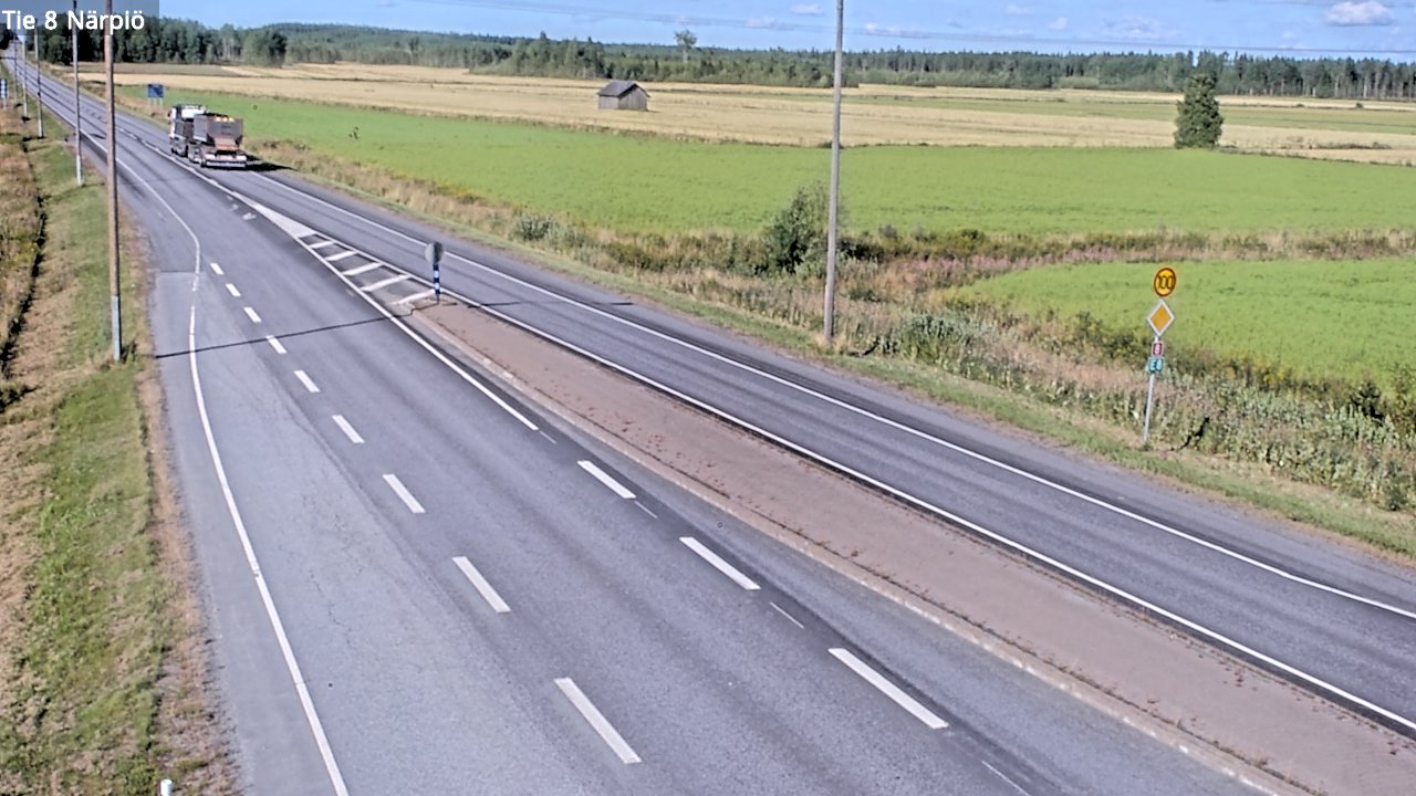 Kelikamerat Kuva Tie 8 Närpiö, Närpiö, Pohjanmaa