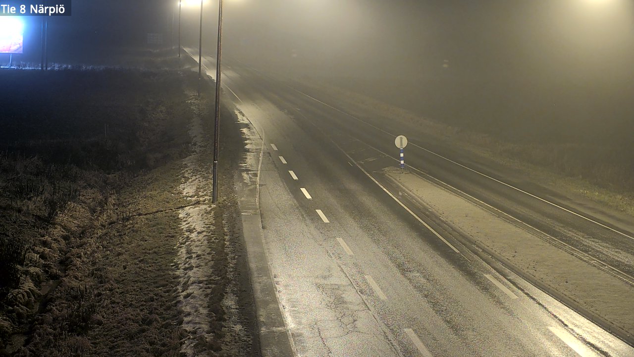 Weather Camera Image Väg 8 Närpes, Närpiö, Pohjanmaa