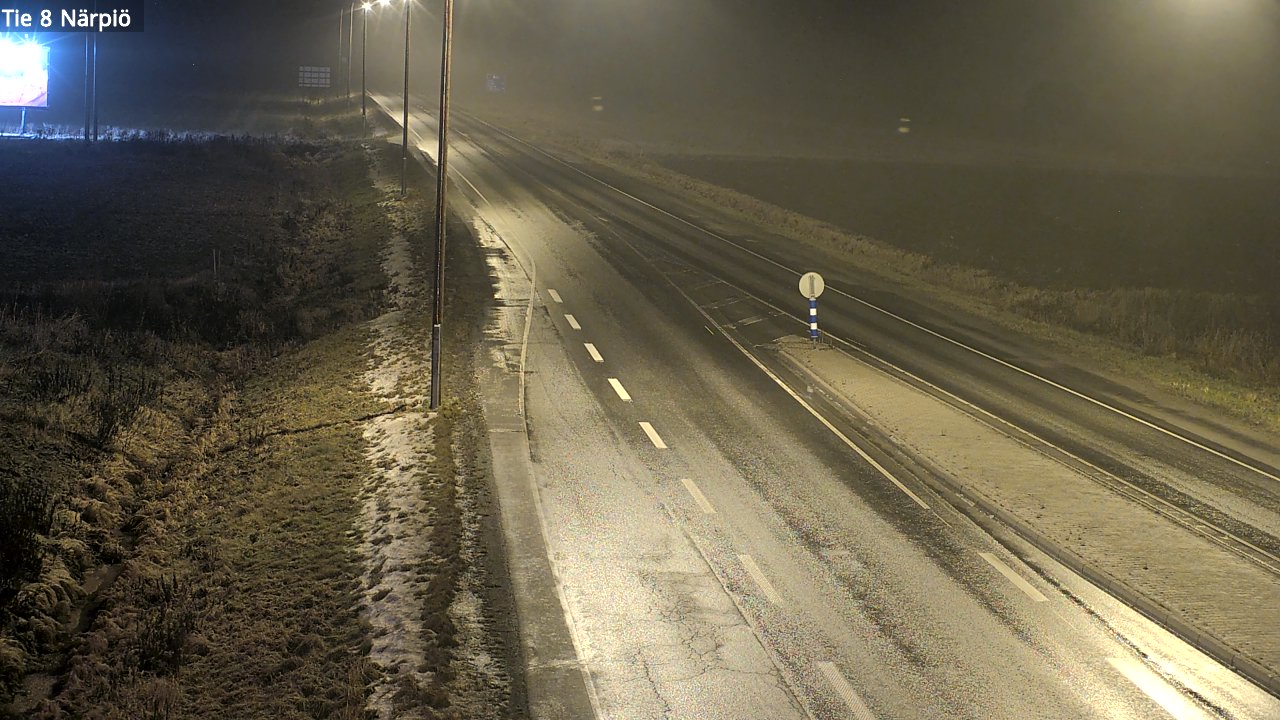 Weather Camera Image Väg 8 Närpes, Närpiö, Pohjanmaa