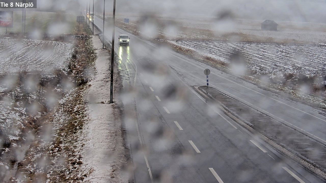 Weather Camera Image Väg 8 Närpes, Närpiö, Pohjanmaa