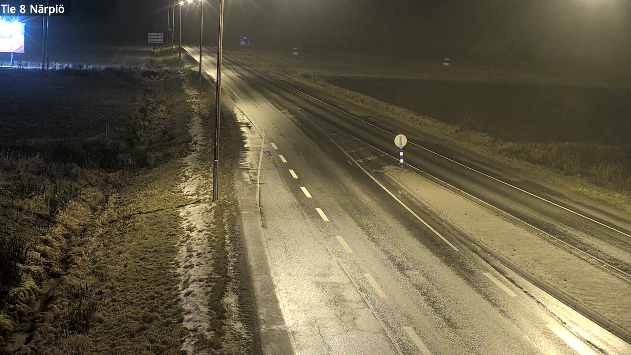 Weather Camera Image Väg 8 Närpes, Närpiö, Pohjanmaa