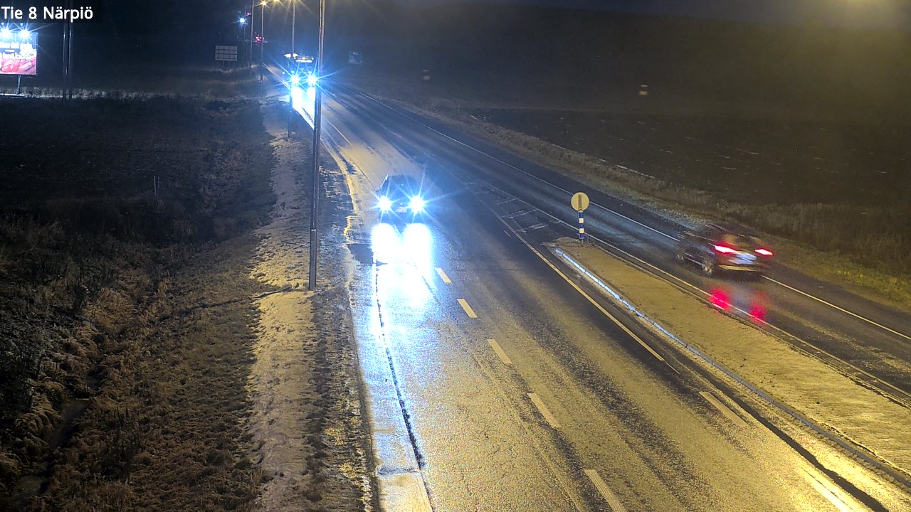Weather Camera Image Väg 8 Närpes, Närpiö, Pohjanmaa