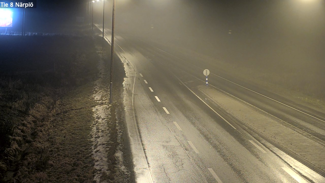Weather Camera Image Väg 8 Närpes, Närpiö, Pohjanmaa