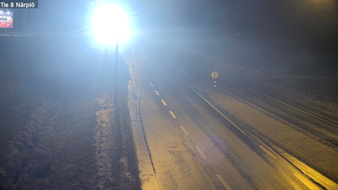 Weather Camera Image Väg 8 Närpes, Närpiö, Pohjanmaa
