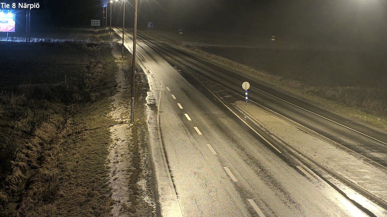 Weather Camera Image Väg 8 Närpes, Närpiö, Pohjanmaa