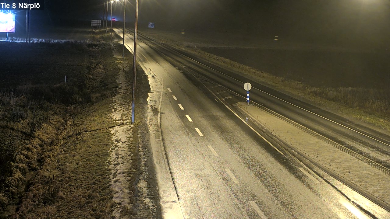 Weather Camera Image Väg 8 Närpes, Närpiö, Pohjanmaa
