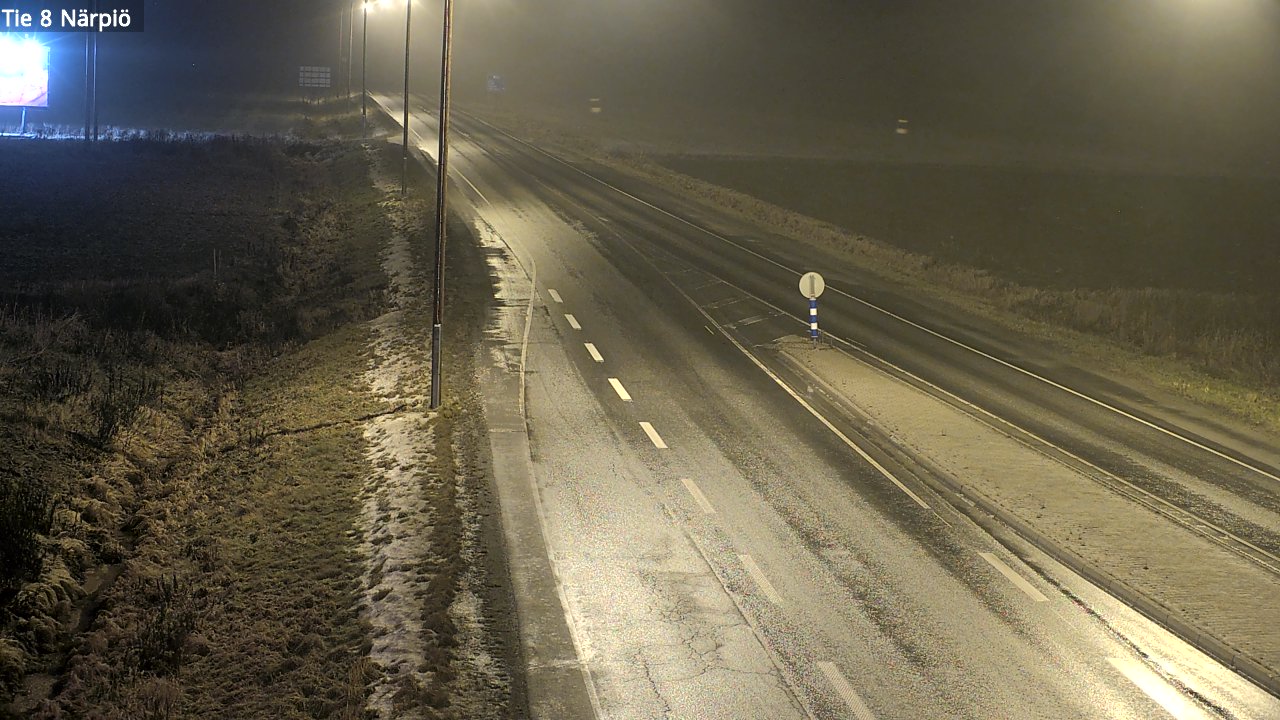 Weather Camera Image Väg 8 Närpes, Närpiö, Pohjanmaa