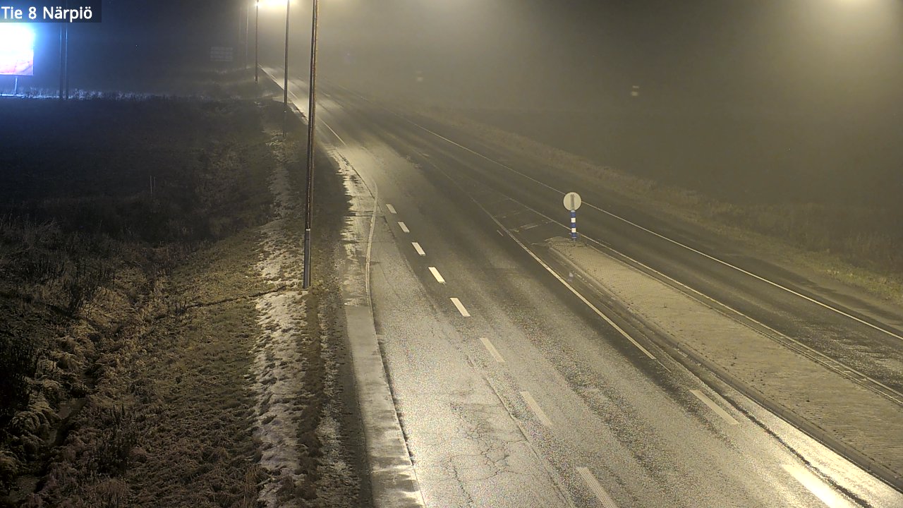 Weather Camera Image Väg 8 Närpes, Närpiö, Pohjanmaa