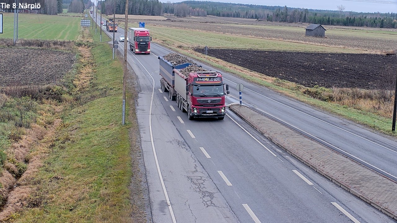 Kelikamerat Kuva Tie 8 Närpiö, Närpiö, Pohjanmaa