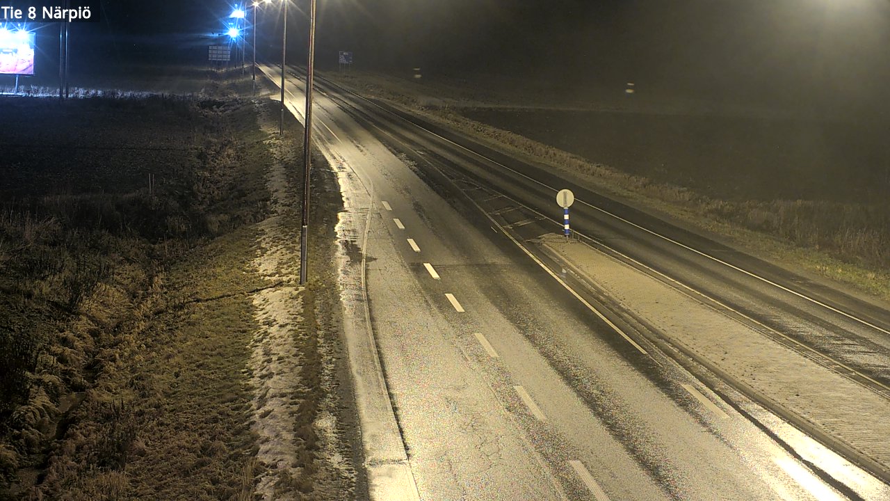 Weather Camera Image Väg 8 Närpes, Närpiö, Pohjanmaa