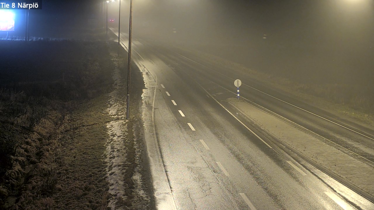 Weather Camera Image Väg 8 Närpes, Närpiö, Pohjanmaa