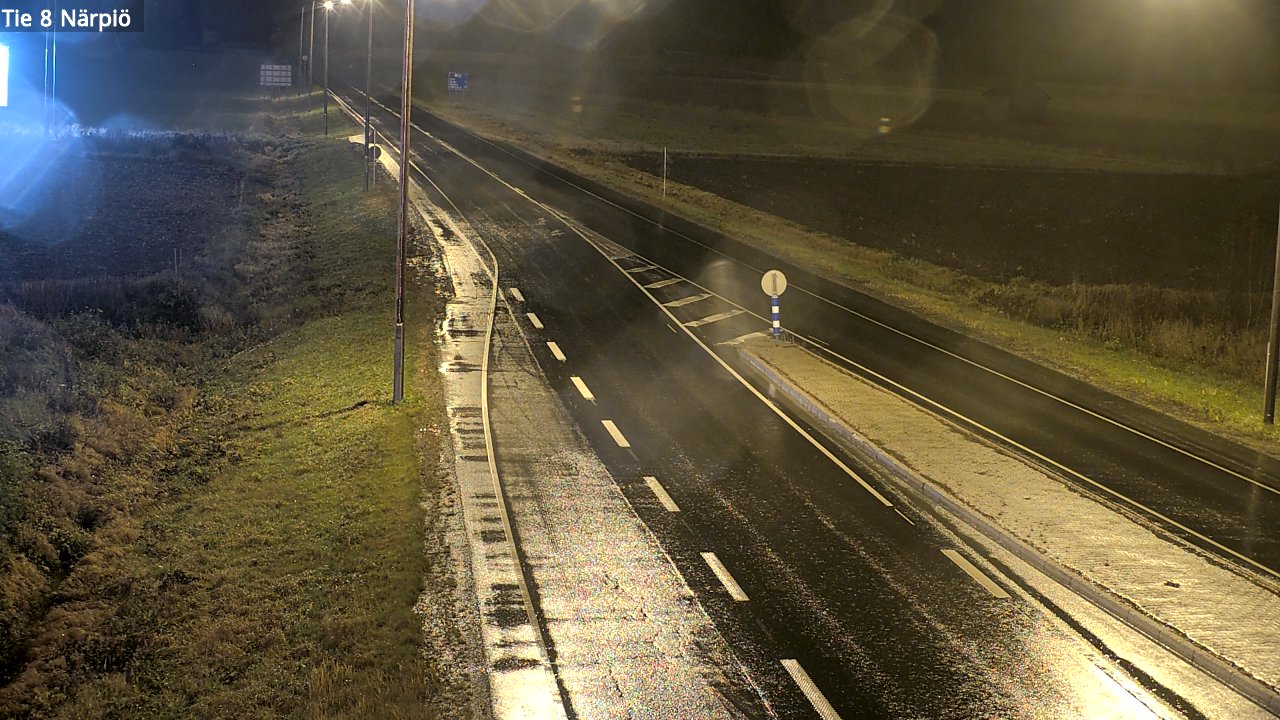 Weather Camera Image Väg 8 Närpes, Närpiö, Pohjanmaa