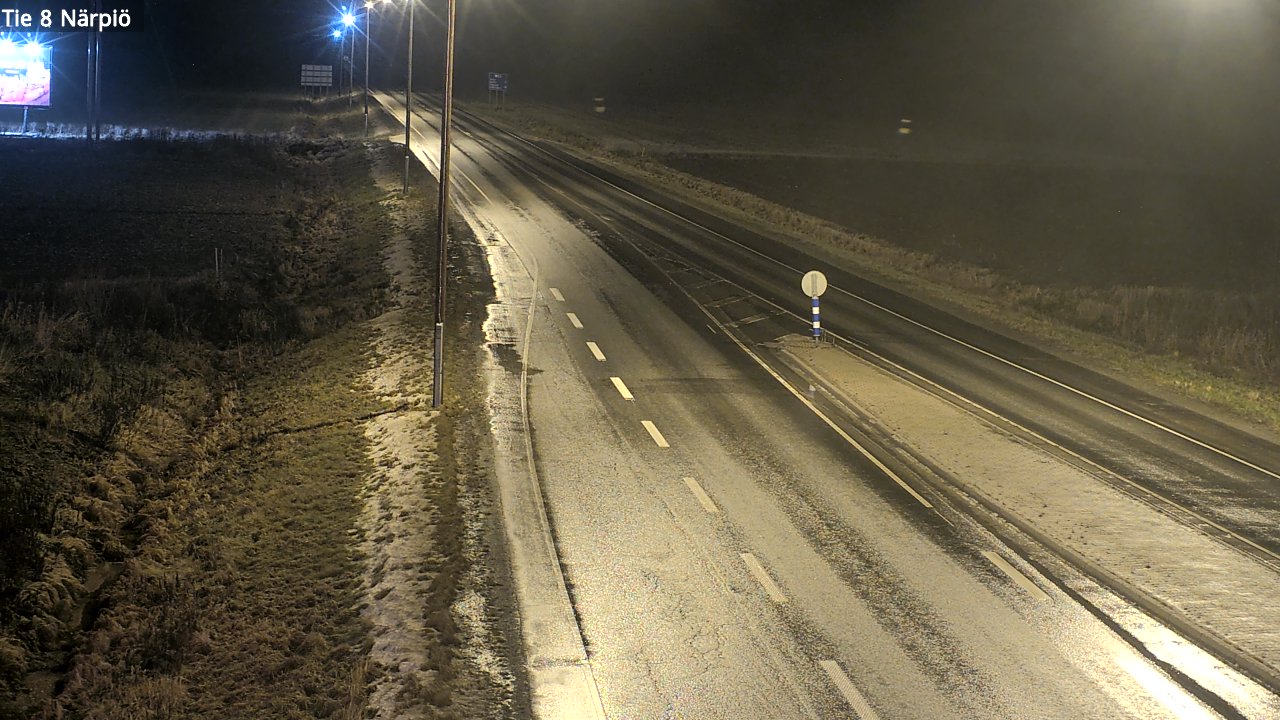 Weather Camera Image Väg 8 Närpes, Närpiö, Pohjanmaa
