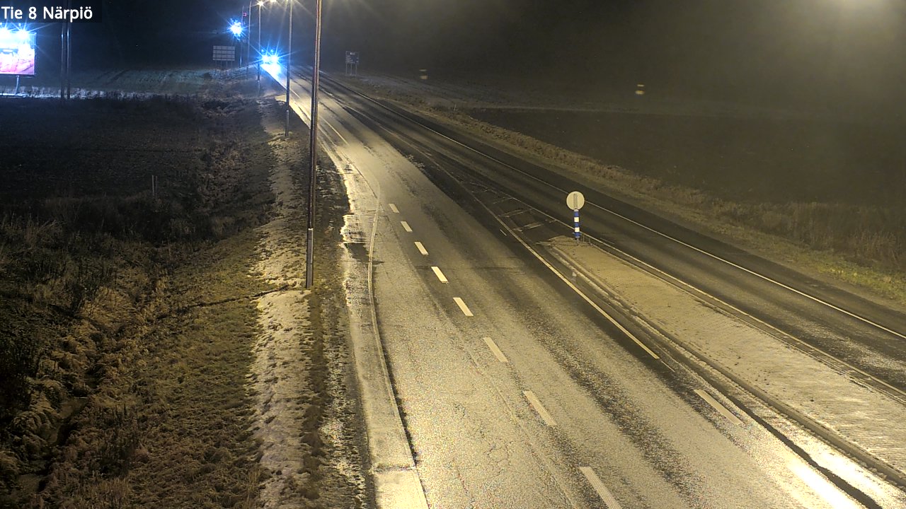 Weather Camera Image Väg 8 Närpes, Närpiö, Pohjanmaa