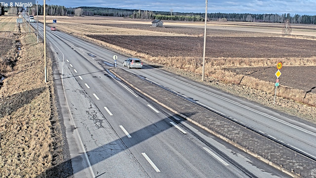 Kelikamerat Kuva Tie 8 Närpiö, Närpiö, Pohjanmaa