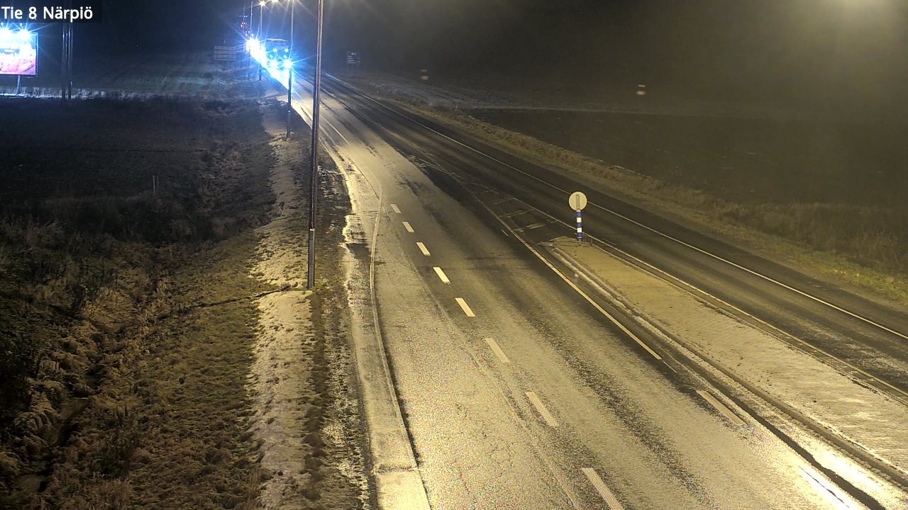 Weather Camera Image Väg 8 Närpes, Närpiö, Pohjanmaa