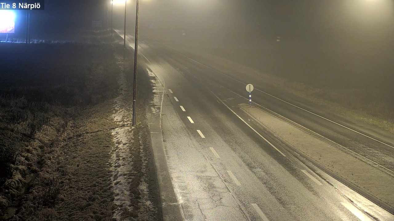Weather Camera Image Väg 8 Närpes, Närpiö, Pohjanmaa