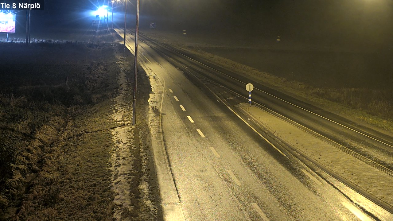 Weather Camera Image Väg 8 Närpes, Närpiö, Pohjanmaa
