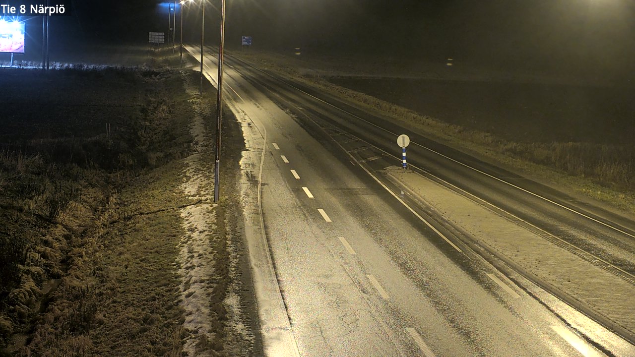 Weather Camera Image Väg 8 Närpes, Närpiö, Pohjanmaa