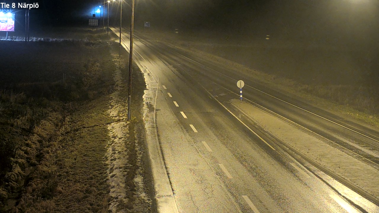 Weather Camera Image Väg 8 Närpes, Närpiö, Pohjanmaa