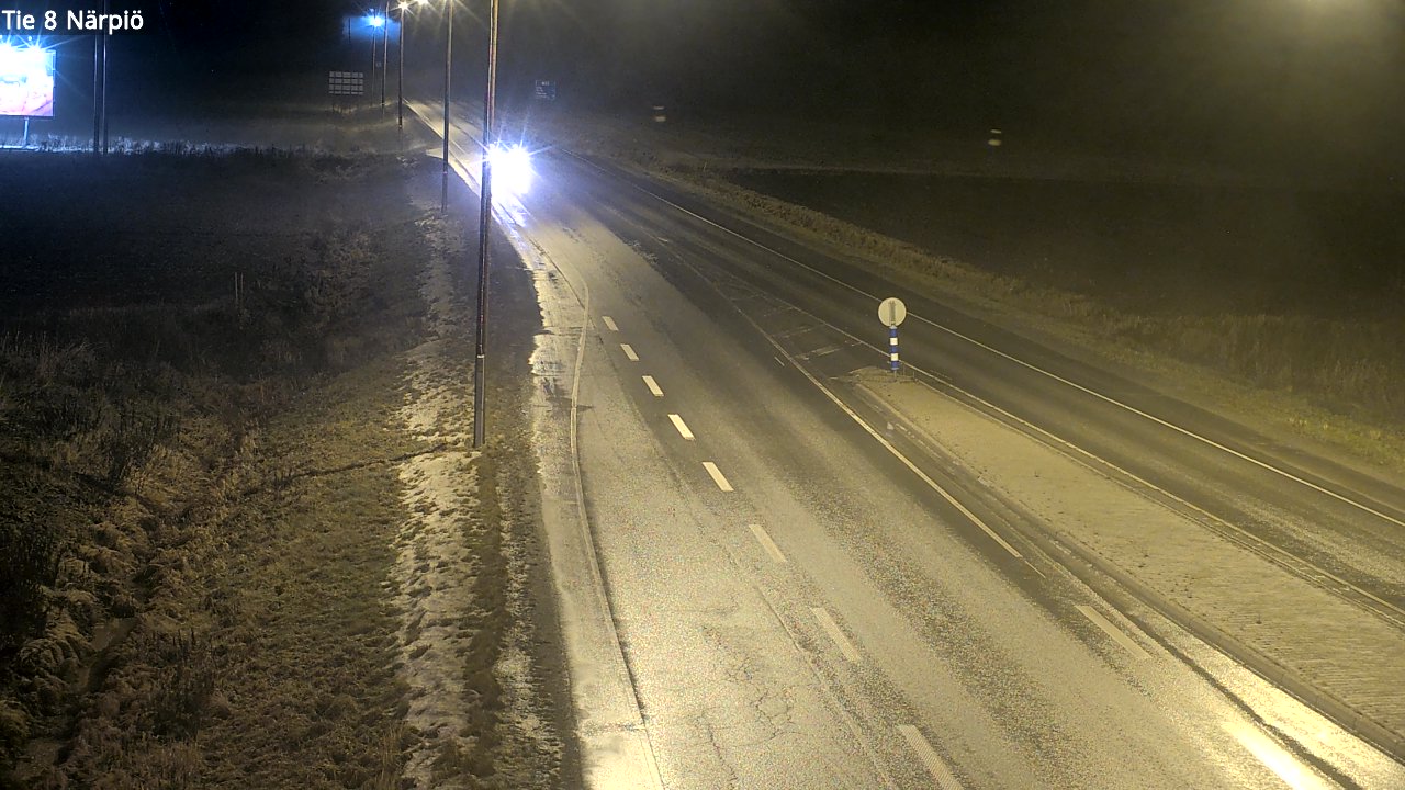 Weather Camera Image Väg 8 Närpes, Närpiö, Pohjanmaa