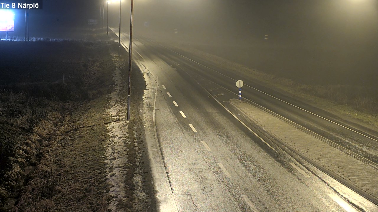 Weather Camera Image Väg 8 Närpes, Närpiö, Pohjanmaa