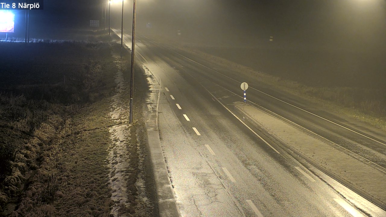 Weather Camera Image Väg 8 Närpes, Närpiö, Pohjanmaa