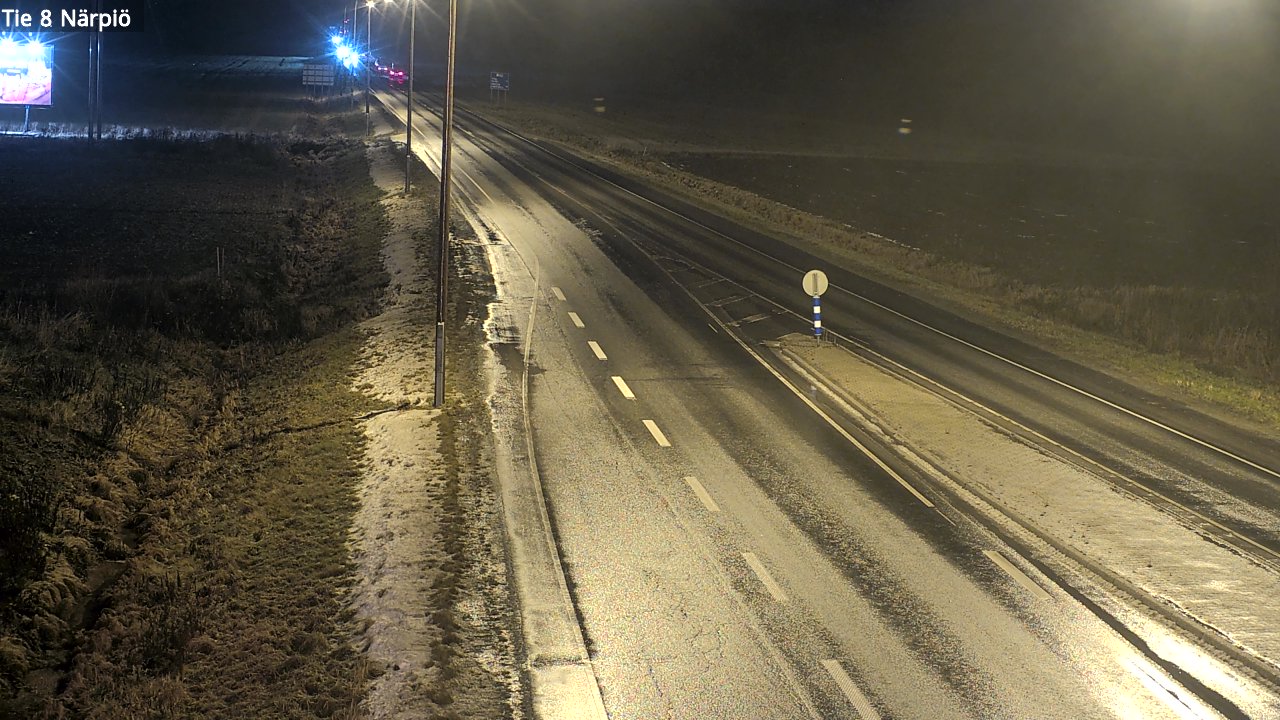 Weather Camera Image Väg 8 Närpes, Närpiö, Pohjanmaa