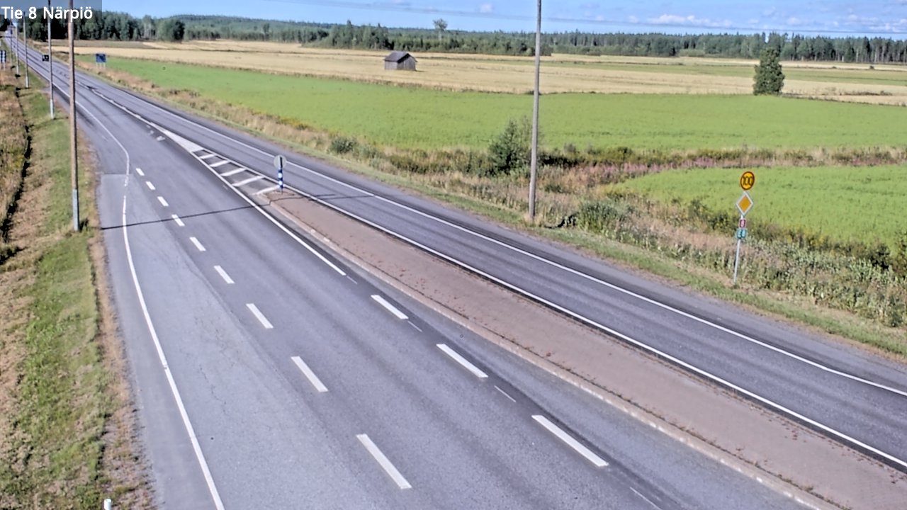 Kelikamerat Kuva Tie 8 Närpiö, Närpiö, Pohjanmaa