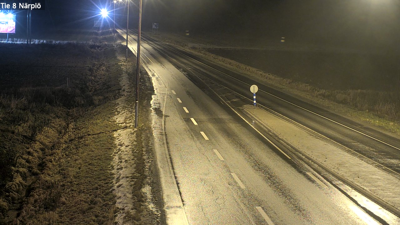 Weather Camera Image Väg 8 Närpes, Närpiö, Pohjanmaa