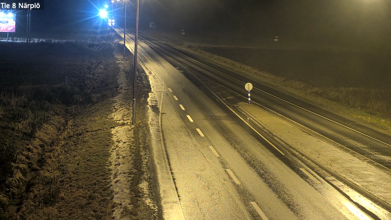 Weather Camera Image Väg 8 Närpes, Närpiö, Pohjanmaa