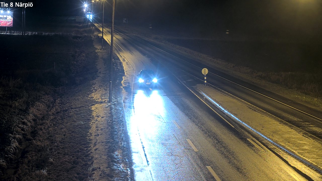 Weather Camera Image Väg 8 Närpes, Närpiö, Pohjanmaa