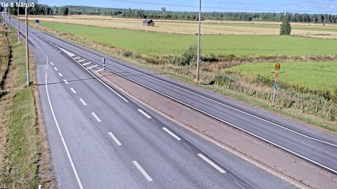 Kelikamerat Kuva Tie 8 Närpiö, Närpiö, Pohjanmaa