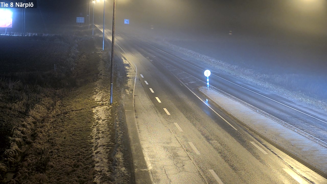 Weather Camera Image Väg 8 Närpes, Närpiö, Pohjanmaa