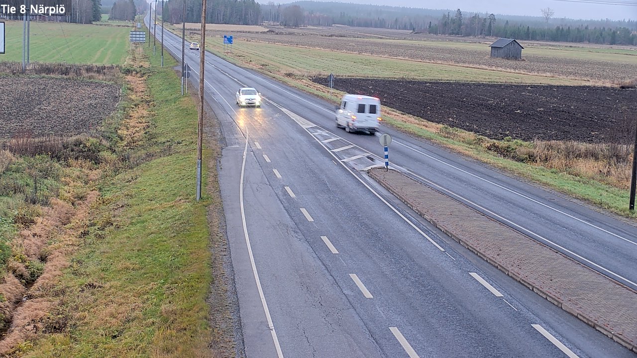 Kelikamerat Kuva Tie 8 Närpiö, Närpiö, Pohjanmaa