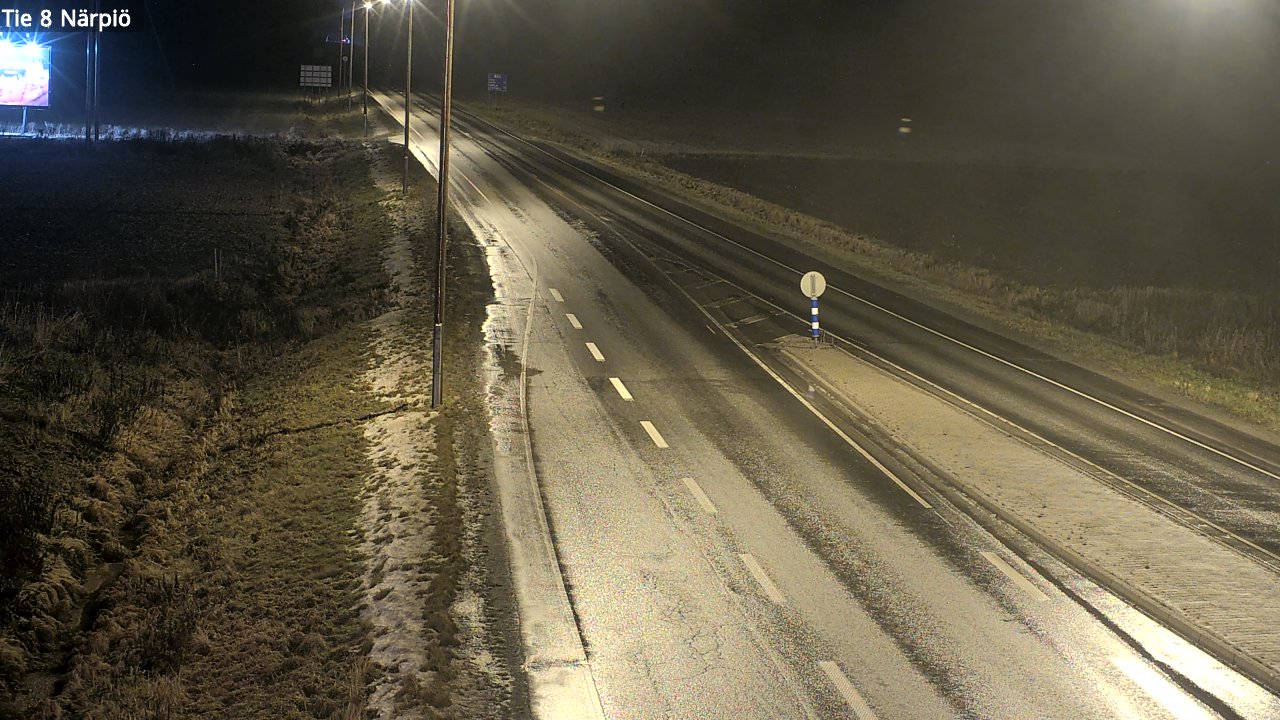 Weather Camera Image Väg 8 Närpes, Närpiö, Pohjanmaa
