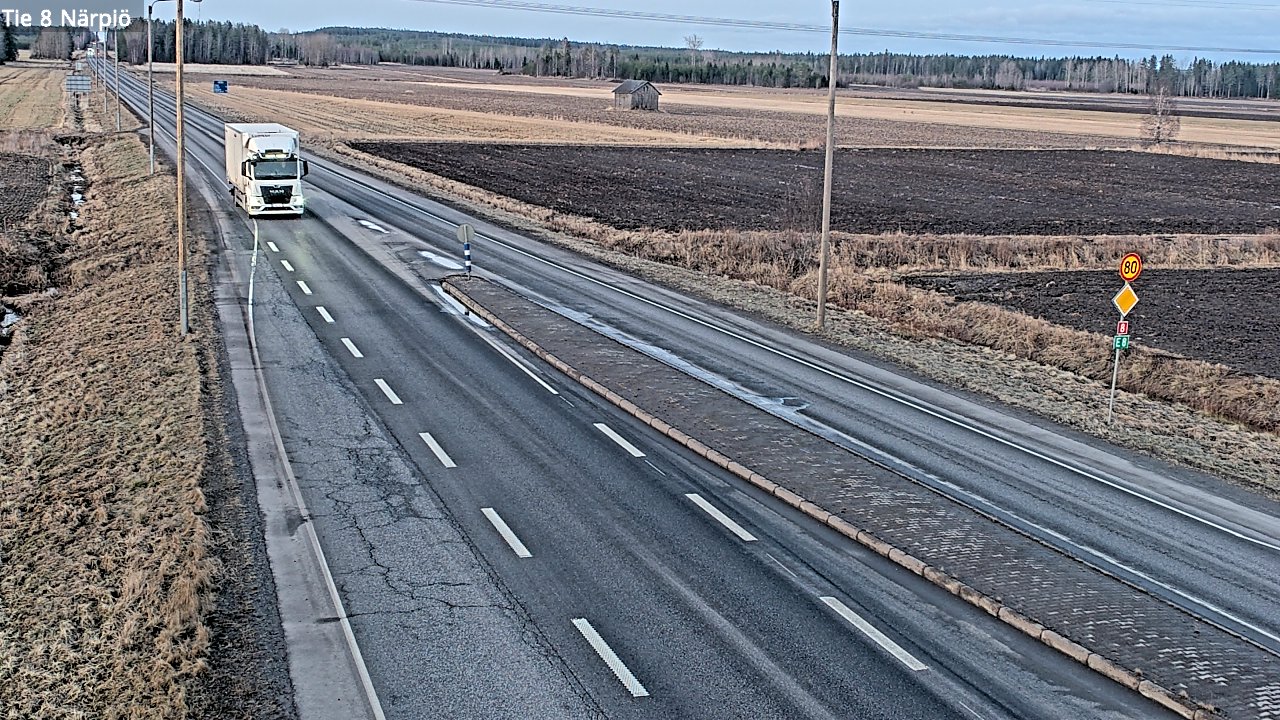 Kelikamerat Kuva Tie 8 Närpiö, Närpiö, Pohjanmaa