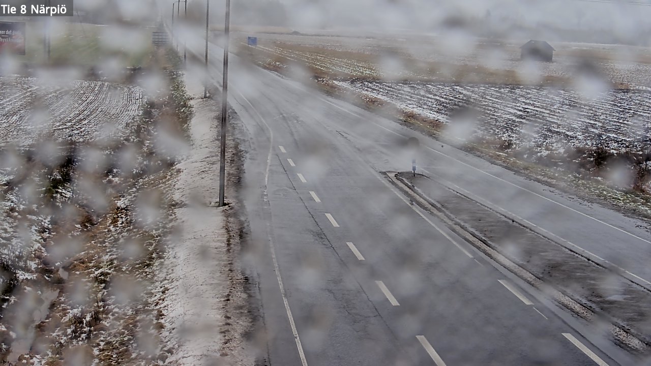 Weather Camera Image Väg 8 Närpes, Närpiö, Pohjanmaa