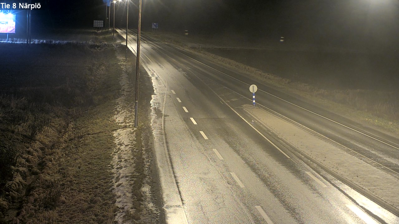 Weather Camera Image Väg 8 Närpes, Närpiö, Pohjanmaa