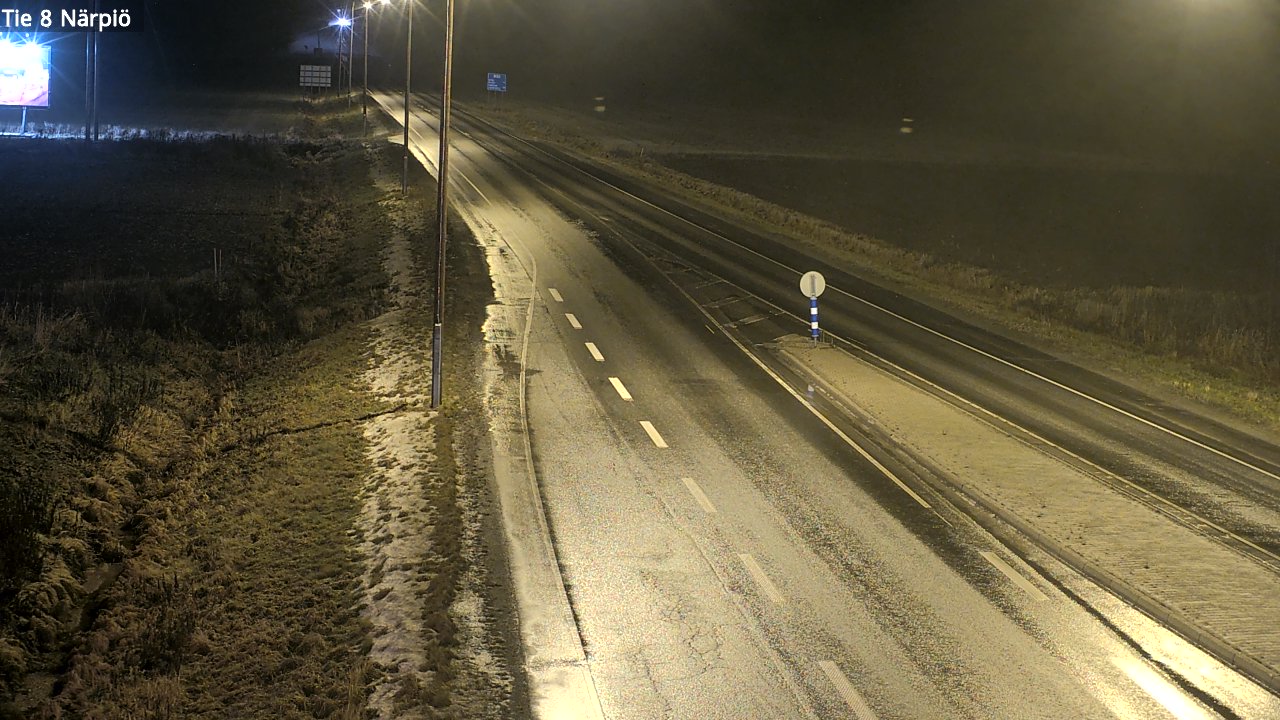 Weather Camera Image Väg 8 Närpes, Närpiö, Pohjanmaa