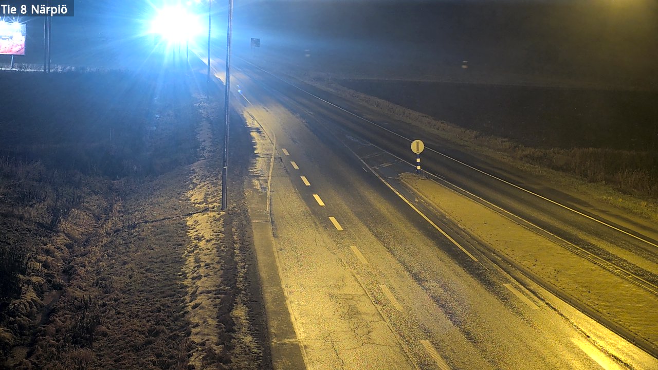 Weather Camera Image Väg 8 Närpes, Närpiö, Pohjanmaa