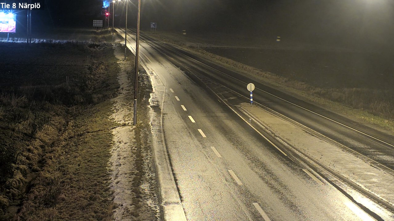 Weather Camera Image Väg 8 Närpes, Närpiö, Pohjanmaa