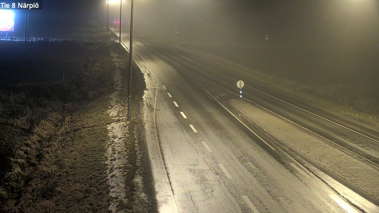Weather Camera Image Väg 8 Närpes, Närpiö, Pohjanmaa