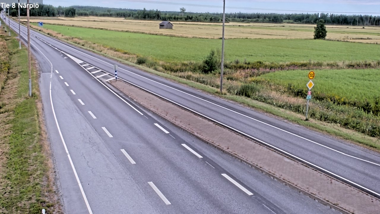 Kelikamerat Kuva Tie 8 Närpiö, Närpiö, Pohjanmaa