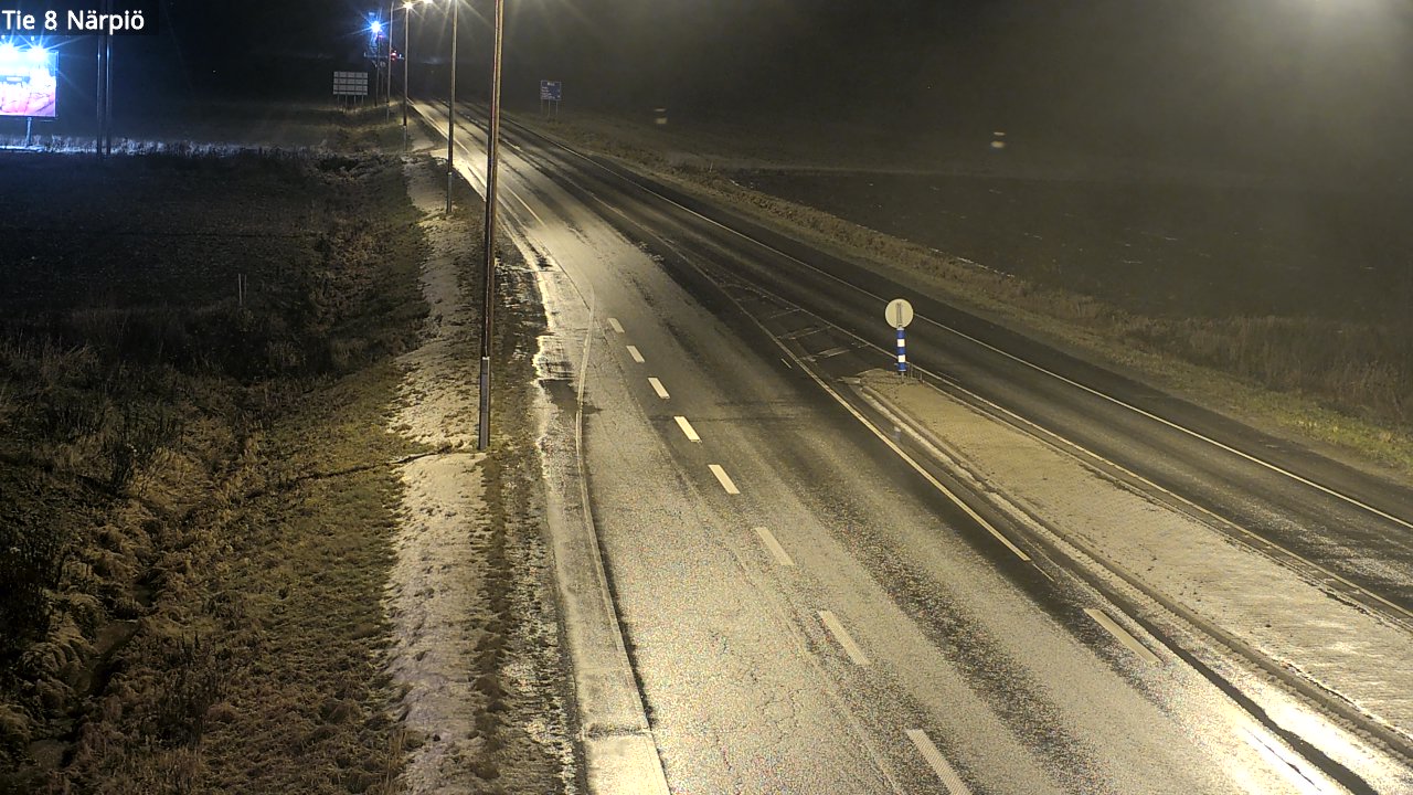 Weather Camera Image Väg 8 Närpes, Närpiö, Pohjanmaa