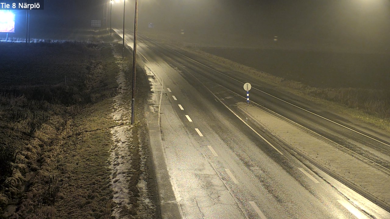 Weather Camera Image Väg 8 Närpes, Närpiö, Pohjanmaa
