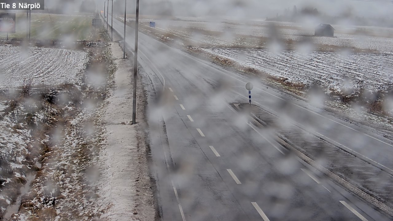 Weather Camera Image Väg 8 Närpes, Närpiö, Pohjanmaa
