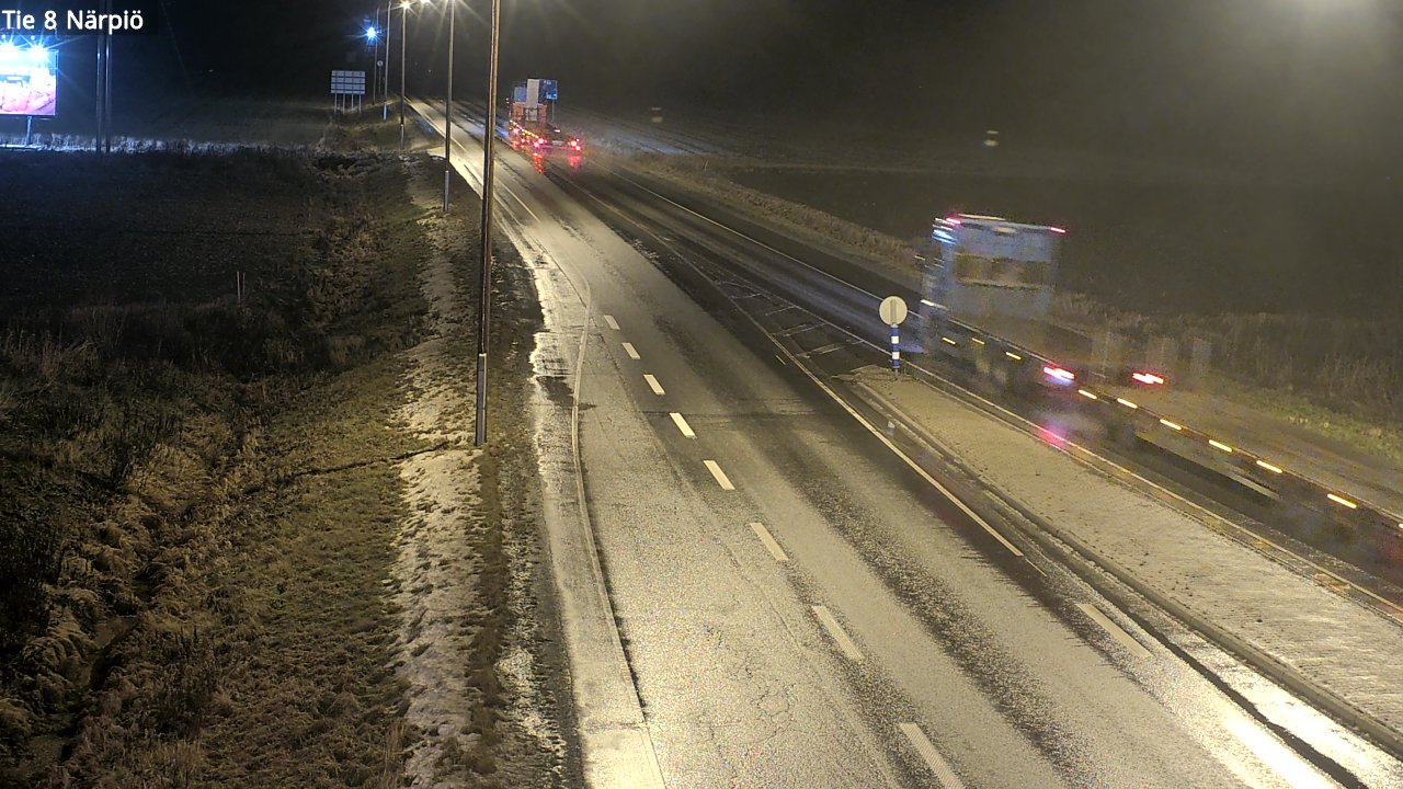 Weather Camera Image Väg 8 Närpes, Närpiö, Pohjanmaa