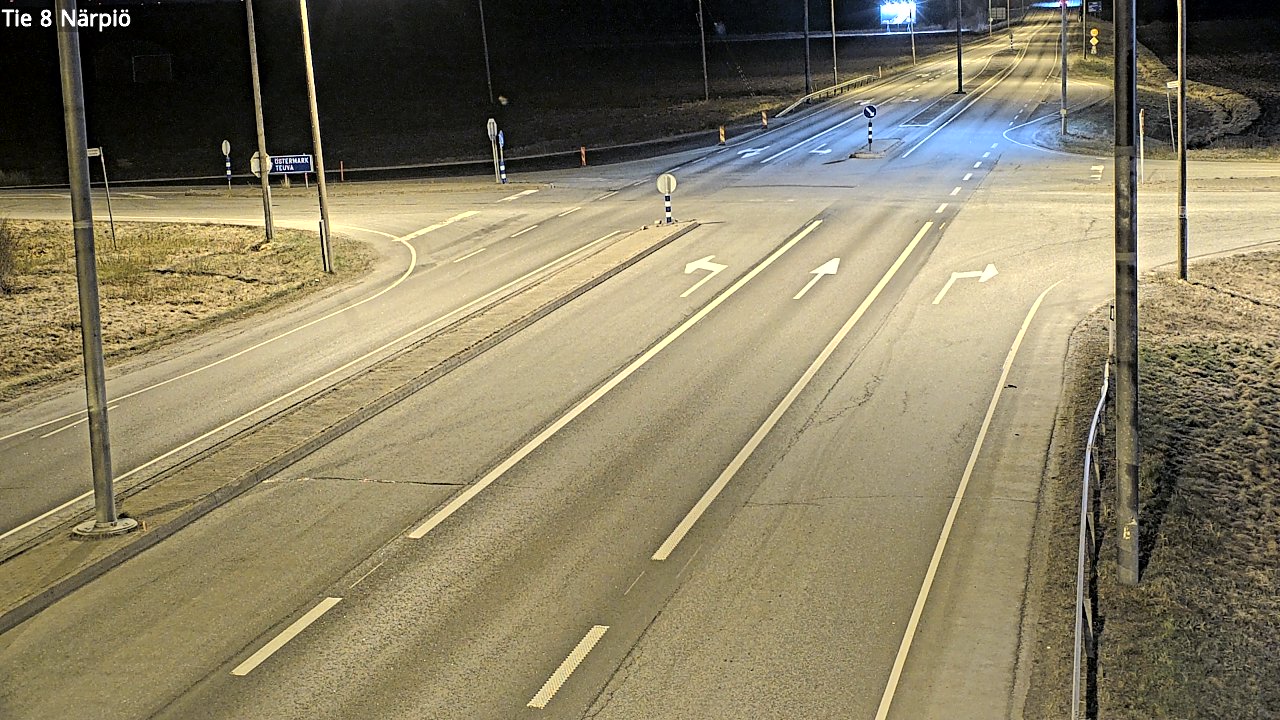 Weather Camera Image Väg 8 Närpes, Närpiö, Pohjanmaa